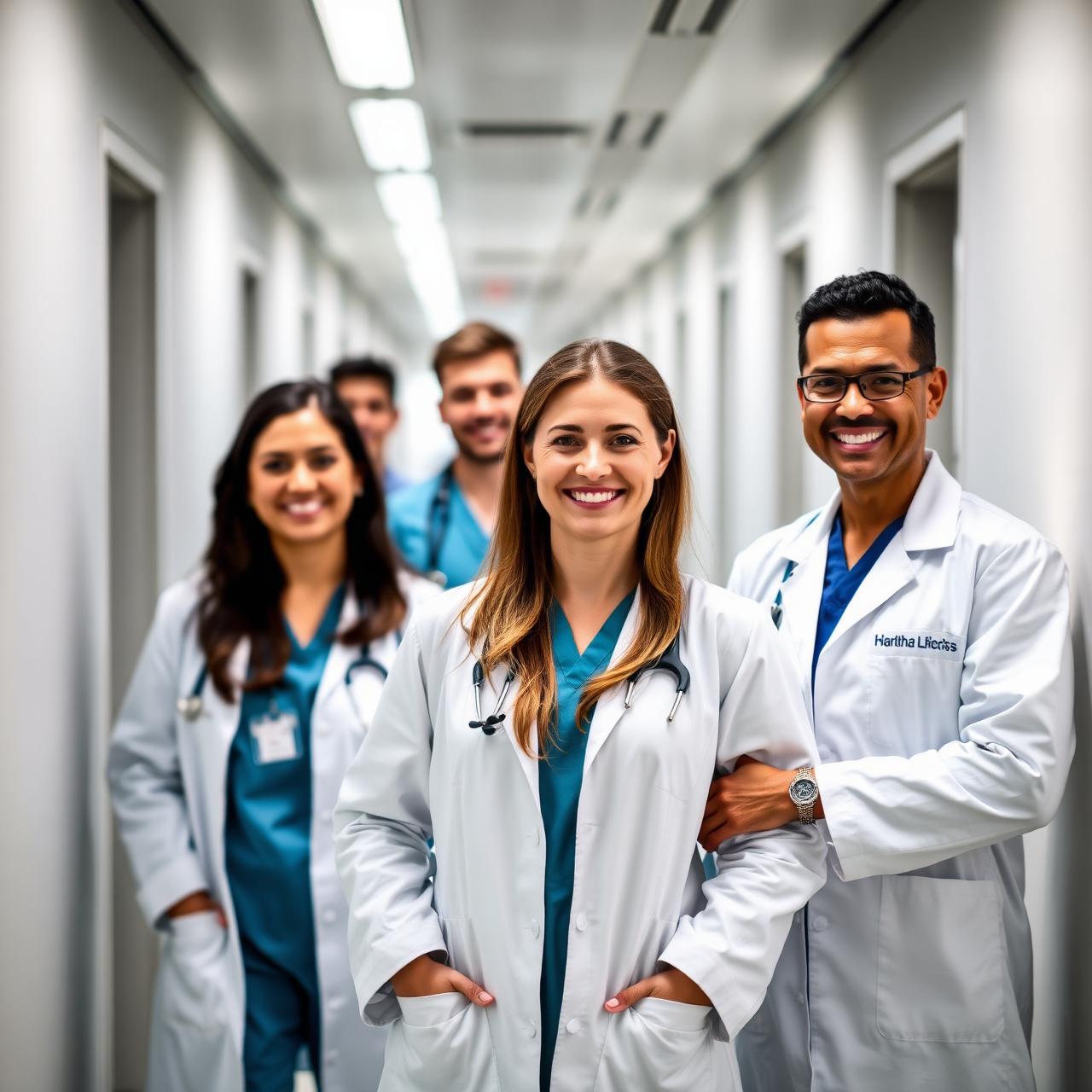 Hospital medical team